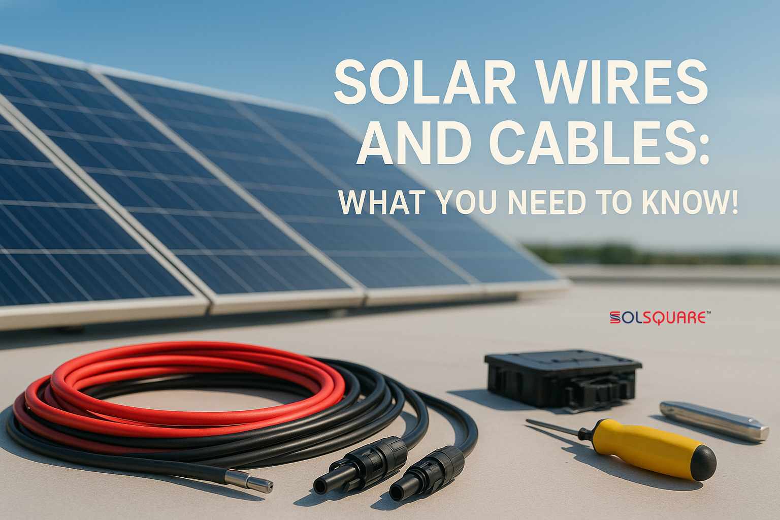 Solar Wires and Cables: What You Need to Know!